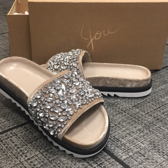 Joie - new crystal sandals - Picture 1 of 4